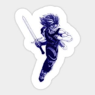 Trunks Dragon Ball Sticker